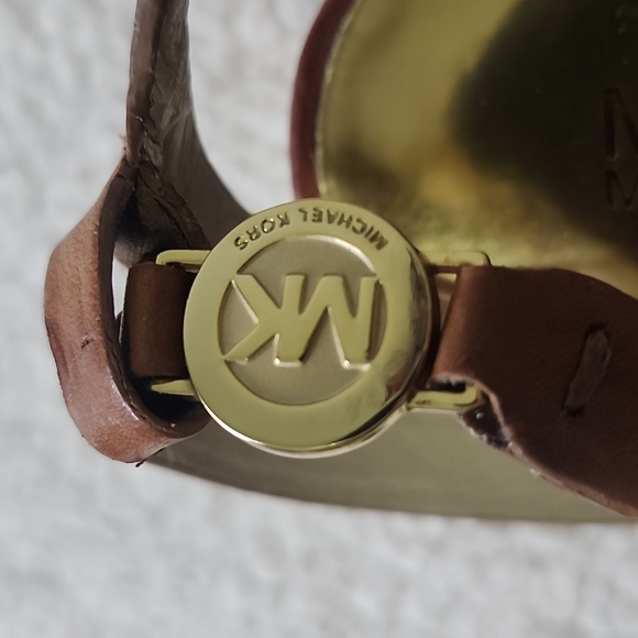 Michael Michael Kors platform ankle strap sandals with leather uppers - Picture 3 of 10